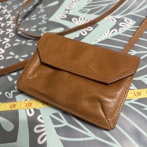 HOBO Tan Leather Crossbody Bag